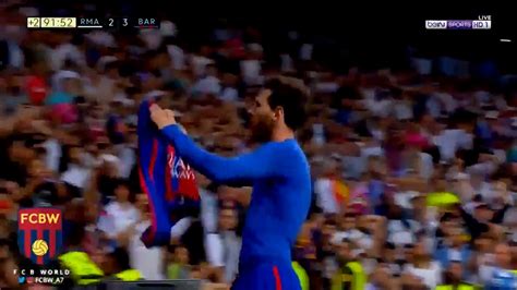 Video La épica Celebración De Lionel Messi A Todo El Santiago