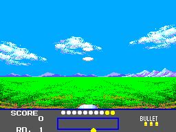 Screenshot Of Marksman Shooting Trap Shooting SEGA Master System