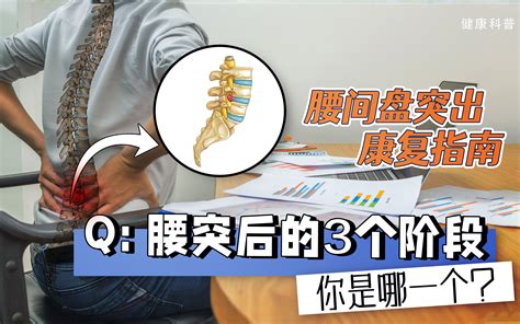 【腰突阶段性康复计划】急性期 症状期 康复期都该怎么做 哔哩哔哩