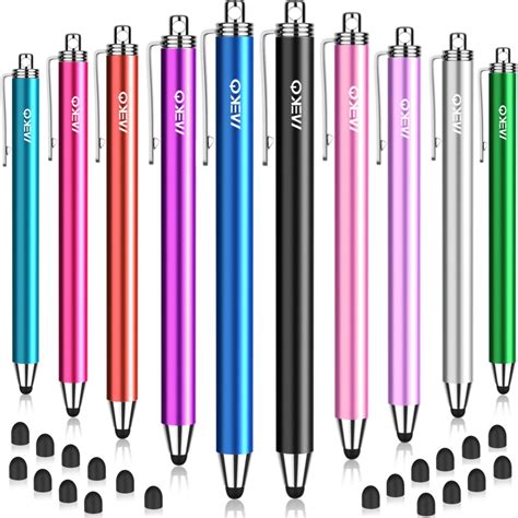 MEKO 10 Pack Stylus Pens For Touchscreens Universal Capacitive Stylus