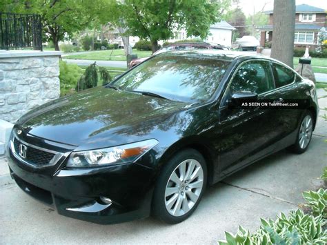 2008 Honda Accord Coupe, Exl, V6, Black, 38k Mile