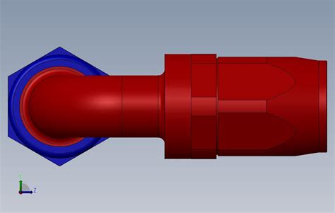 12安9软管 Solidworks 2012 模型图纸免费下载 懒石网