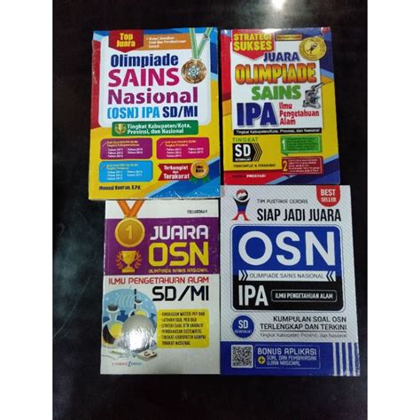 Jual BUKU OLIMPIADE OSN IPA SAINS SD TERBARU LENGKAP Shopee Indonesia