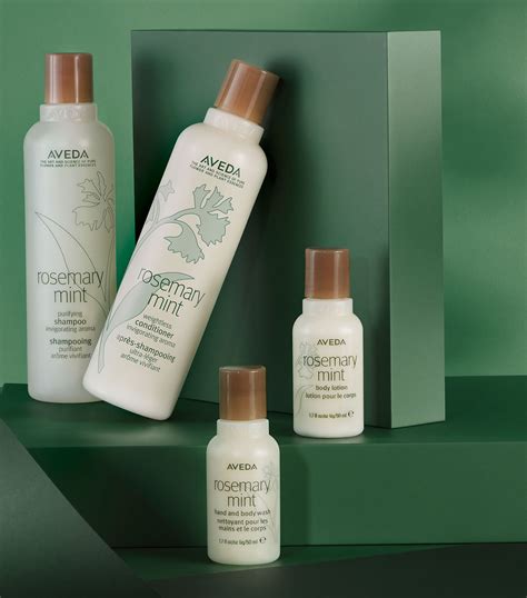 Aveda Rosemary Mint Invigorating Hair And Body Set Harrods Nz