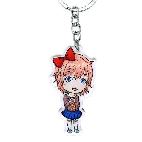 Sayori Chibi DDLC acrylic keychain - €8,95