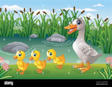 Cartoon duck hi-res stock photography and images - Alamy