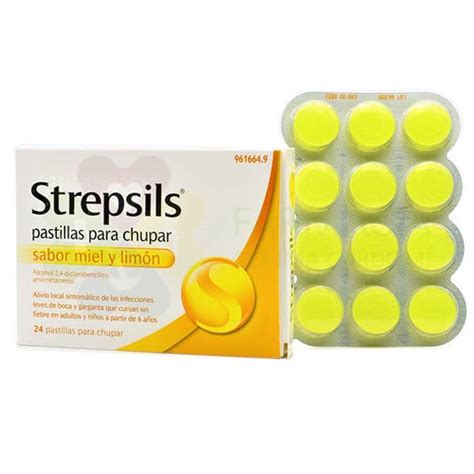 Strepsils Pastillas Para Chupar Sabor Miel Limon Farmacia Gemma