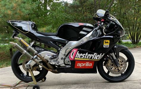 Black Max Aprilia Rs Mk Chesterfield Rare Sportbikesforsale