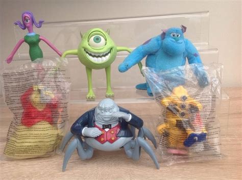 Mcdonalds Disney Pixar Monsters Inc Toys Figures Job Lot Bundle Happy Meal Ebay Monsters Inc