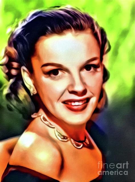 Judy Garland Vintage Actress Digital Art By Mb Digital Art By