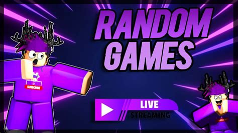 🔴live Roblox Random Game S Road To 20 5k Youtube