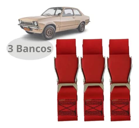 Kit Cinto De Seguran A Chevette Bancos Raridade Tipo Avi O