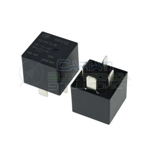 Rel Hfv H Tj R Pin Vdc A Auto Automotive Hongfa Relay