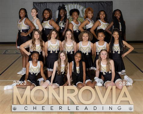 Monrovia Middle School Cheerleader Team pictures Ready to Order 2023-24 ...