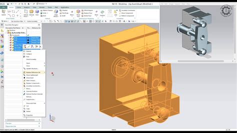 Siemens Plm Nx Jig Assembly Part Bottom Up Jig Assembly Modeling