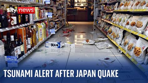 Breaking Japan Issues Tsunami Warning After Earthquakes The Global