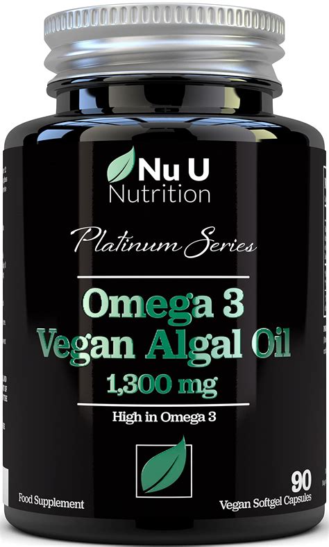 Buy Vegan Omega Algae Oil Mg Mg Dha Per Serving Vegan