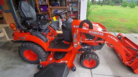 Kubota Bx2380 Mower Deck Install