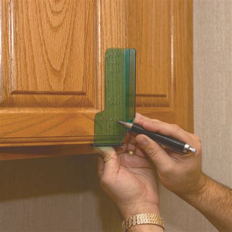 Whether You’re Mounting Knobs Or Pulls This Template Makes Alignment Fast Easy And Mos