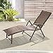 Amazon Vredhom Outdoor Aluminum Adjustable Chaise Lounge