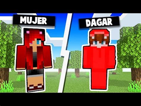 Video Dagar Se Transforma En Mujer En Minecraft Dagar Y Nacho Por Mora