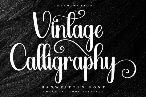 Vintage Calligraphy Font by Inermedia STUDIO · Creative Fabrica