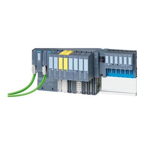 SIEMENS ET 200SP HA EQUIPMENT MANUAL Pdf Download | ManualsLib
