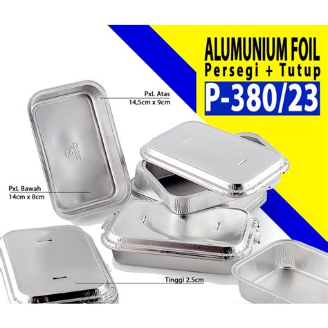 Jual Aluminium Foil Garuda Tutup Mika Alum Cup Wadah