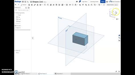 Loft Tool On Onshape Youtube