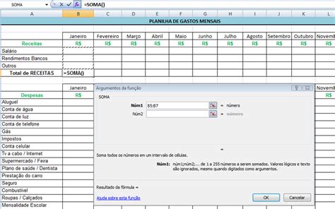 Saiba Como Montar Uma Planilha De Gastos Mensais Personalizada Fotos