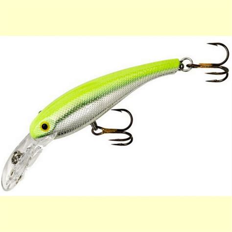 Wally Diver 8 Cm Cd6 Chrome Chartreuse Cotton Cordell Spinnerundco