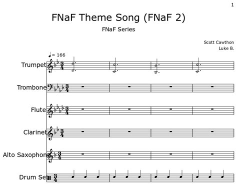 FNF Flute Sheet Music