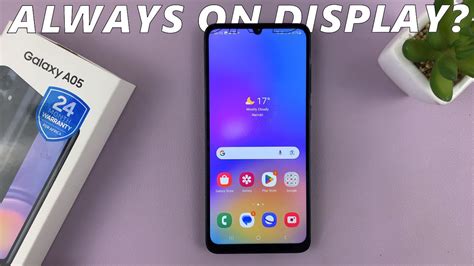 Does The Samsung Galaxy A05 Have Always On Display Youtube