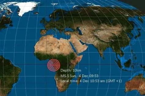 Un S Isme De Magnitude Secoue Le Gabon