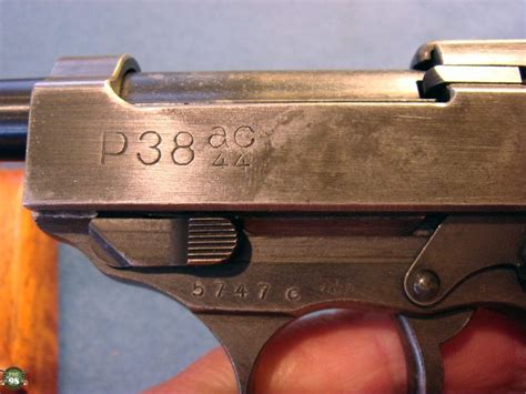 Sold Mauser Made P38 With Ac44 Marked Fn Made Slide Dual Tone Pre98