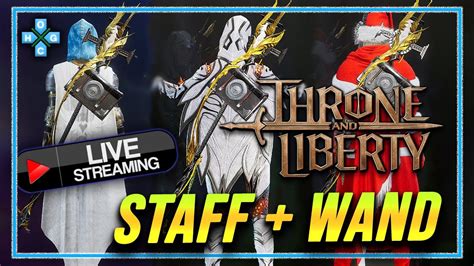 Throne And Liberty Gameplay Staff Wand Solo LVL 40