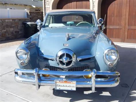 1950 Studebaker Champion Regal Deluxe Bullet Nose Convertible West