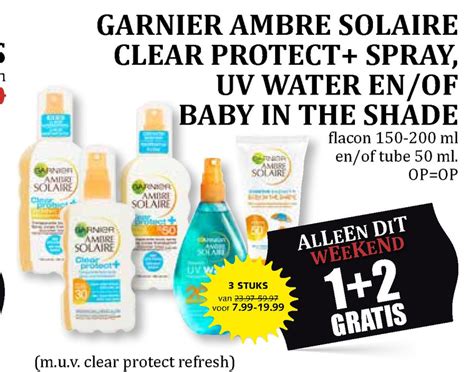 Ambre Solaire Aftersun Zonnebrandolie Folder Aanbieding Bij Mcd