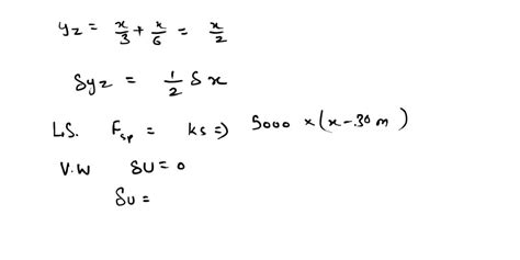 SOLVED Two Bars AD And DG Are Connected By A Pin At D And By A Spring