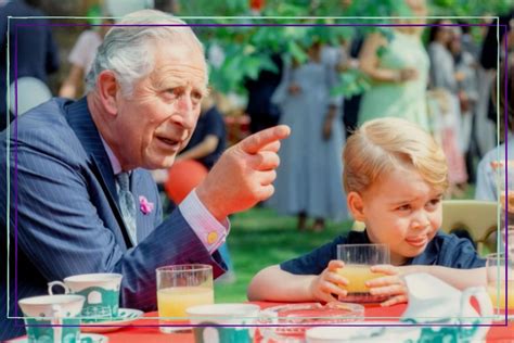 Prince George, Charlotte and Louis with King Charles as ‘adorable ...