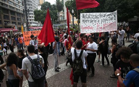 Fotos Ato Contra Tarifa Em Sp Fotos Em S O Paulo G