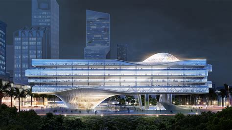 Büro Ole Scheeren Imagines Zte Headquarters A New Symbol For Chinas