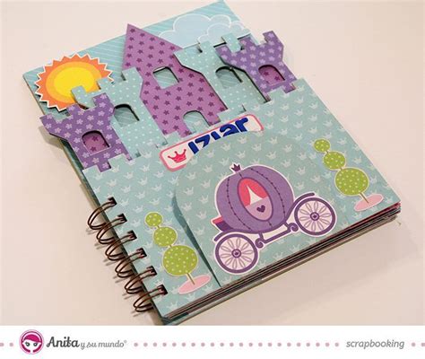 Lbum Scrapbook Con Forma De Castillo Paso A Paso Handbox Mini