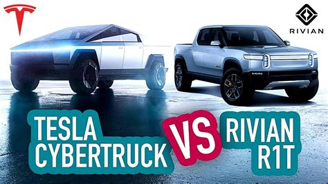 How Teslas Cybertruck Compares To The Rivian R1t Electric