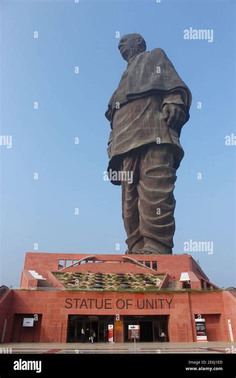 Close View Statue Of Unity At A Height Of 182 Meters World S Tallest