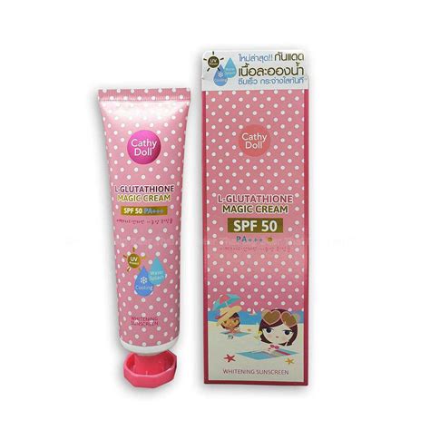 Cathy Doll Whitening Sunscreen L Glutathione Magic Cream Ml