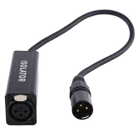 Audio Cable Isolator Xlr Eliminates Noise Ground Loop Audio Isolator