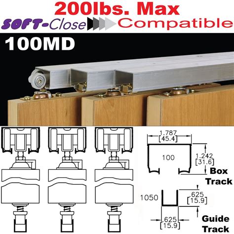 Johnson Hardware 100md Multi Pass Sliding Door Hardware