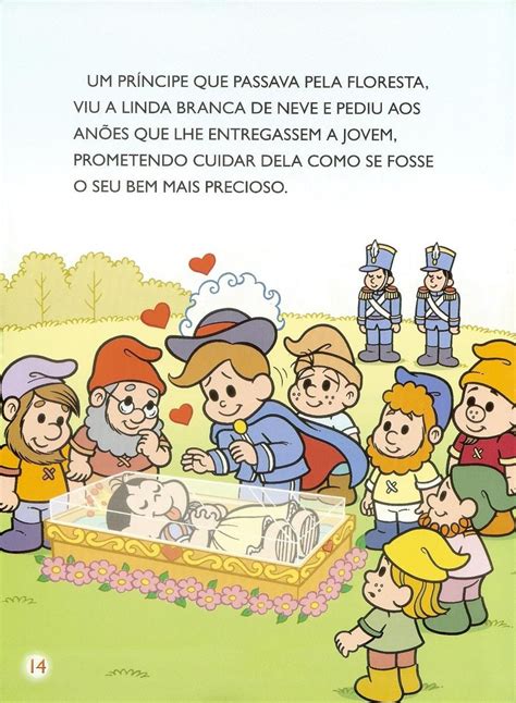 Turma da Monica Contos Clássicos Branca de Neve 16 Livro branca