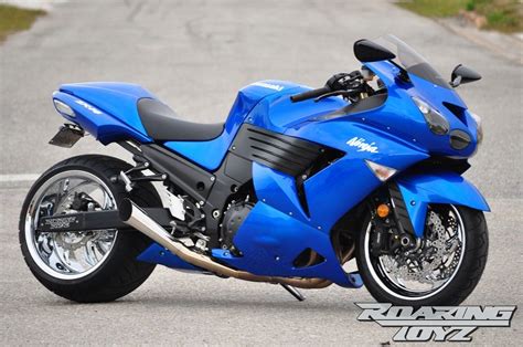 Kawasaki Zx14 07 330 Osd Blue0853 Kawasaki Bikes Sports Bikes